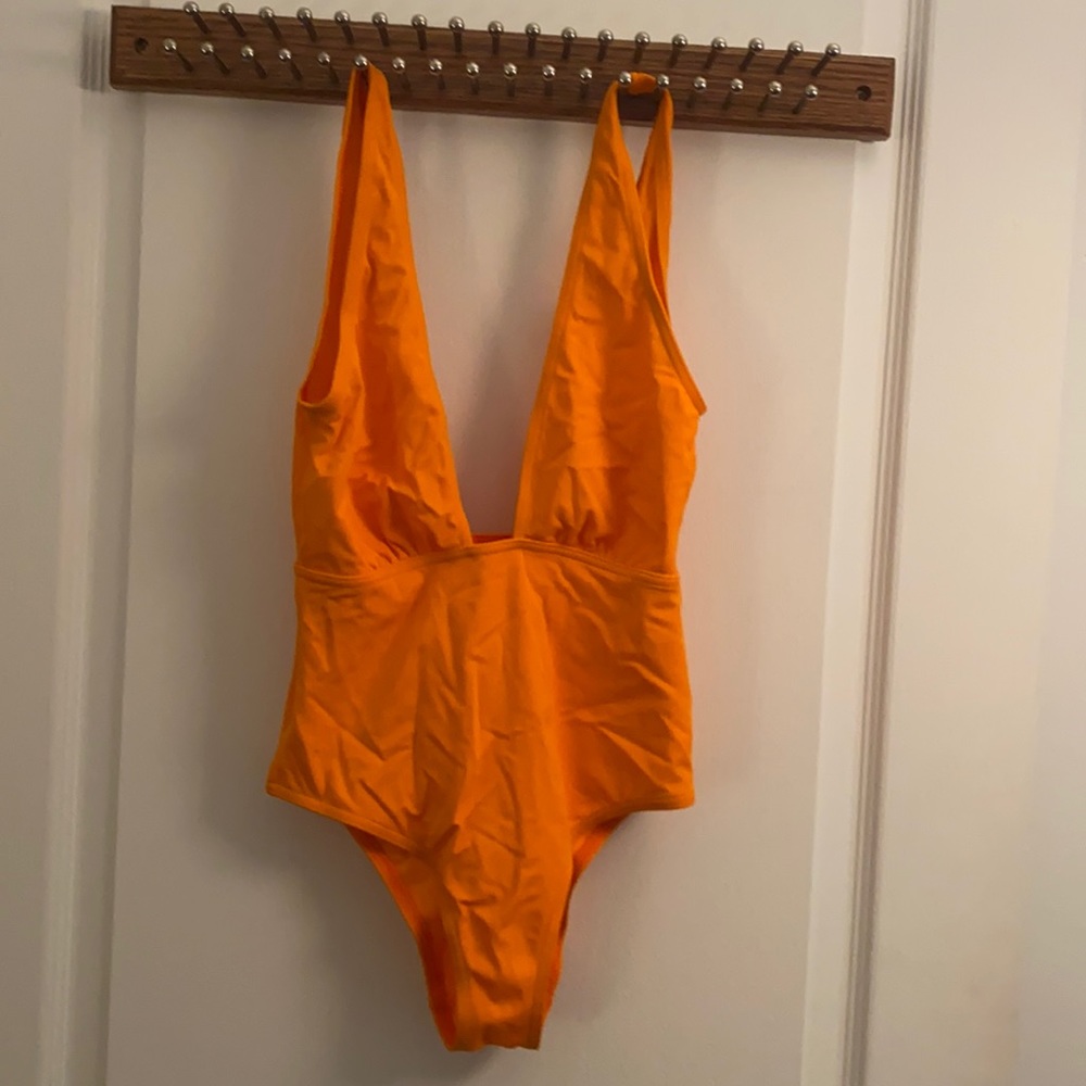 Deep Cut swimsuit one piece